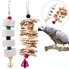 2Pcsparrot chew calcium  Parrot Cuttlebone Toy Bird Cage Hanging Toys Bird Swing