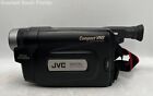 JVC Model GR-AX640U Black Compact VHS Camcorder With Carrying Case Not Tested