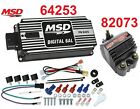 MSD 64253 6AL Ignition Box Digital 6AL with Rev Limiter w/ 82073 Blaster SS Coil