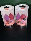 Real Techniques 4 Mini Miracle Complexion Sponges Lot Of 2 (Free Ship)