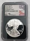 2021W ty1 proof silver eagle 1st Day Congratulations NGC PF70UC #nmd236 Mercanti