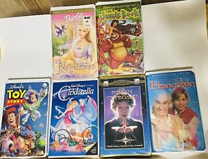 New ListingHuge  lot of disney vhs movies 8 Total Including Bambi And Other Greats!!