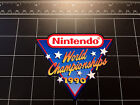 Nintendo World Championships 1990 NES retro video game color decal / sticker