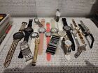 Watch Lot. 19 Total. Wrist Watches. Men's And Women's. All Work As Intended.