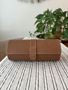 Pottery Barn Grant Leather Watch Roll, Minor Scratches
