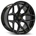 4PLAY GEN3 4P06 24x12 -44 Black & Tinted Brushed Wheel 6x135 6x139.7 (QTY 4) (For: 4Runner TRD Pro)