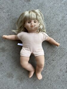 New ListingAmerican Girl Bitty Baby Toddler Doll Blonde Hair Blue Eyes 1690JS