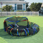 Outdoor Rainbow Cat Enclosures Playground,Outside House for Indoor Cats Include