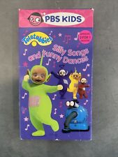 Teletubbies - Silly Songs and Funny Dances (PBS Kids VHS, 2002, Slip Sleeve)