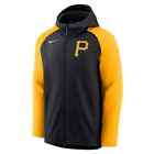 Pittsburgh Pirates Nike Authentic Collection Performance Raglan Full-Zip Hoodie