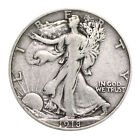 Walking Liberty Half Dollar VF 90% Silver Very Fine Half Dollar (1916-1947)