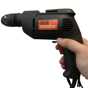 Drill Master 120v 3/8 in. Variable Speed Reversible Electric Drill Corded WORKS