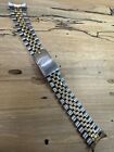 Vintage Authentic Rolex 70s 19mm 14k Two Tone Jubilee Band Braclet As Is B528