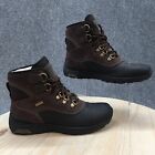 Dunham Boots Mens 9 Trukka Winter Black Brown Leather CG8612 Insulation Casual