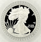 2010-W 1 oz Proof American Silver Eagle Mint Original Box & COA / Pristine Coin