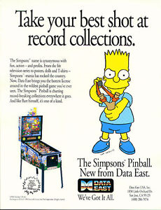 Pinball ROM SOUND SET (3 chips) Data East Simpsons