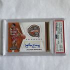 19 20 PANINI PLAYOFF JULIUS ERVING DR. J SIXERS HALL OF FAME AUTO SP red variant