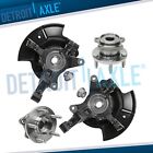 AWD Front Steering Knuckles Hubs Rear Hub Bearings for 2007-2010 Ford Edge MKX (For: Lincoln)
