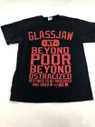 GlassJaw T-Shirt Mens M Medium Black Red New York  Graphic Short Sleeve Tee