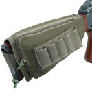 Tactical Buttstock Shotgun Rifle Shell Holder for Cheek Rest Ammo Holder Pouch