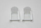 2 Beach Adirondack Chairs Cake Layon Summer Pool Bday Party Topper Decoration