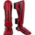 Venum Elite MMA Protective Shin Instep Guards - Red/Camo