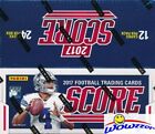 2017 Score Football MASSIVE Factory Sealed 24 Pack Retail Box with 288 Cards !