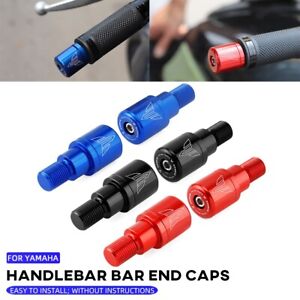 CNC Bar End Caps For YAMAHA T-MAX 500/530 XMAX 400/250/125 YP400 MAJESTY XSR 700