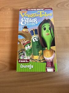 VeggieTales: Esther, The Girl Who Became Queen (VHS, 2000) Courage