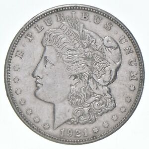 Better 1921-D Morgan Silver Dollar - 90% US Coin - Nice Coin *544