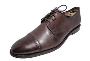 Allen Edmonds 7485 Boulevard  Mens Coffee Brown Cap Toe Oxford Shoes US Size 12D