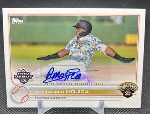 2022 Topps Pro Debut Alexander Mojica Auto Pittsburgh Pirates #PD-43 RC - F