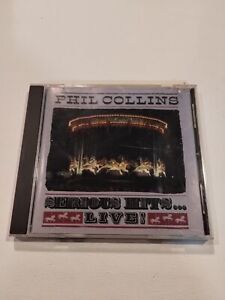 Phil Collins ‎– Serious Hits...Live! 1990 CD Album In The Air Tonight