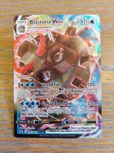 Blastoise Vmax SWSH103 NM Full Art Promo Rare Pokemon Card