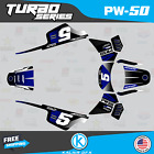 Graphics Kit for Yamaha PW50 (1990-2023) PW-50 PW 50 Turbo Series-  Blue