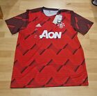 Adidas Manchester United 2021-2022 Football Training Jersey Shirt Top - XL
