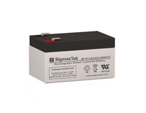 Crown Battery 12CE3 Replacement SLA Battery by SigmasTek