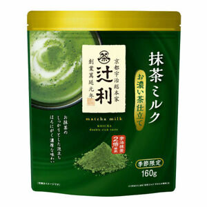 Tsujiri, Matcha Milk Drink Powder, Bitter & Strong Version, 160g