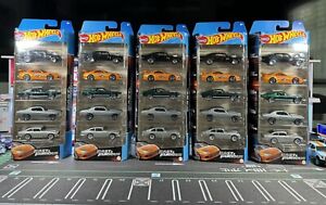 5 HOT WHEELS FAST AND FURIOUS 5 PACK $19.99 each