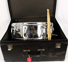 Slingerland Sound King Gene Krupa 8 Lug Chrome Snare Drum 5