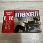 MAXELL Audio UR 60 Blank Cassette Tape Factory Sealed