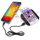 Multiple USB Qi Wireless Charging Charger Pad For iPhone Samsung LG Nexus Nokia