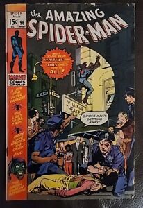 AMAZING SPIDER-MAN #96 No comic code 1971 DRUG ISSUE