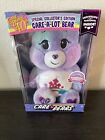 Care Bears Special Collectors Edition Care A Lot Bear 40th Anniversary Toy NEW
