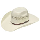 15MF Ariat Western Cowboy Hat Adult Shantung Vent 10X Natural