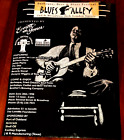 Original 1998 Broadside/Poster-Blues Alley BBQ Beer & Blues Festival, Oakland CA