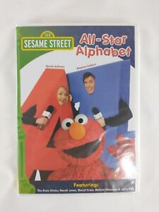 Sesame Street: All-Star Alphabet DVD 2005 Stephen Colbert Larry King Sheryl Crow