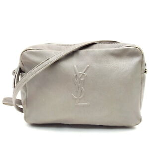 Saint Laurent Crossbody bag  Gray Leather 432276