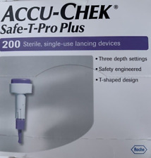 Accu-Chek Safe-T Pro Plus Uno Lancets, Box of 200