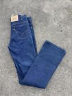 Vintage Levi’s 517 Orange Tab 1995 Bell Bottom Denim Blue Jeans Tag 34x34 New